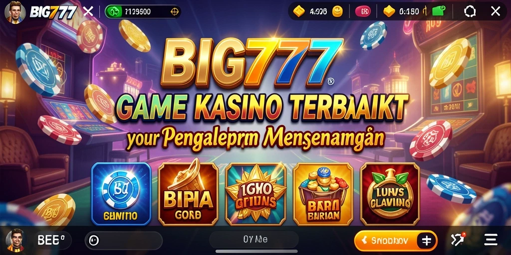 Screenshot gameplay penuh aksi dari BIG777 dalam kategori Kasino.