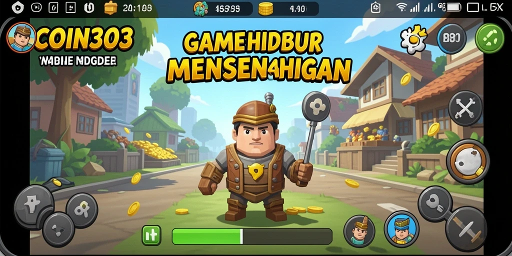 Tampilan gameplay COIN303 yang menarik dan dinamis.