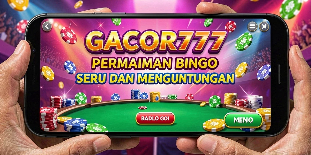 Tampilan gameplay seru GACOR777 dengan fitur Bingo interaktif.