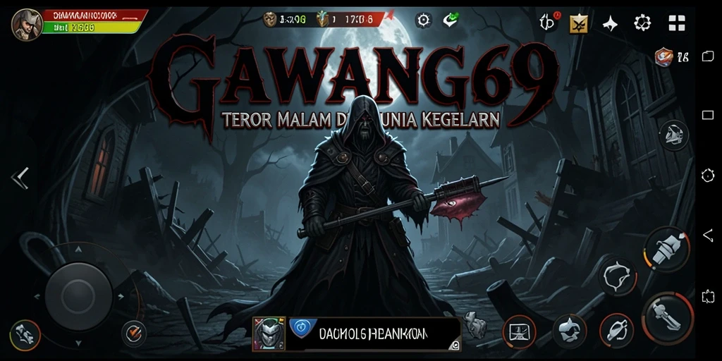 Screenshot GAWANG69 menampilkan ketegangan dalam gameplay yang menyeramkan.