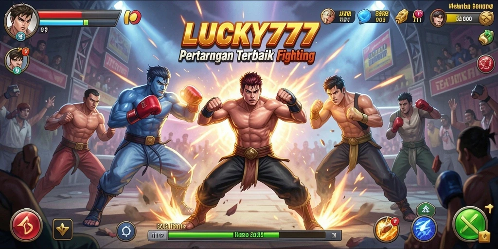 Tampilan gameplay LUCKY777 yang intens dan mendebarkan.