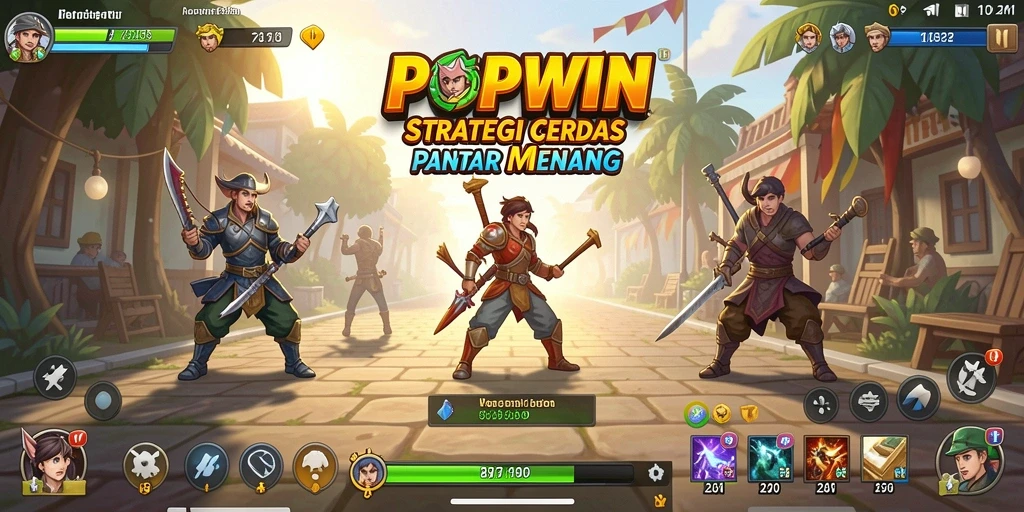 Gameplay menarik dan strategi yang mendebarkan dari POPWIN.