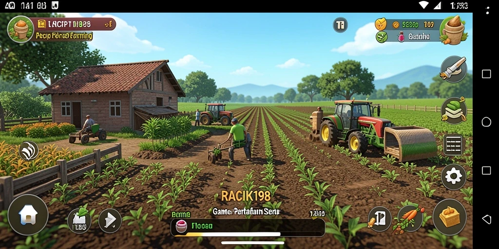 Tampilkan gameplay seru dengan pertanian yang menarik di RACIK198.