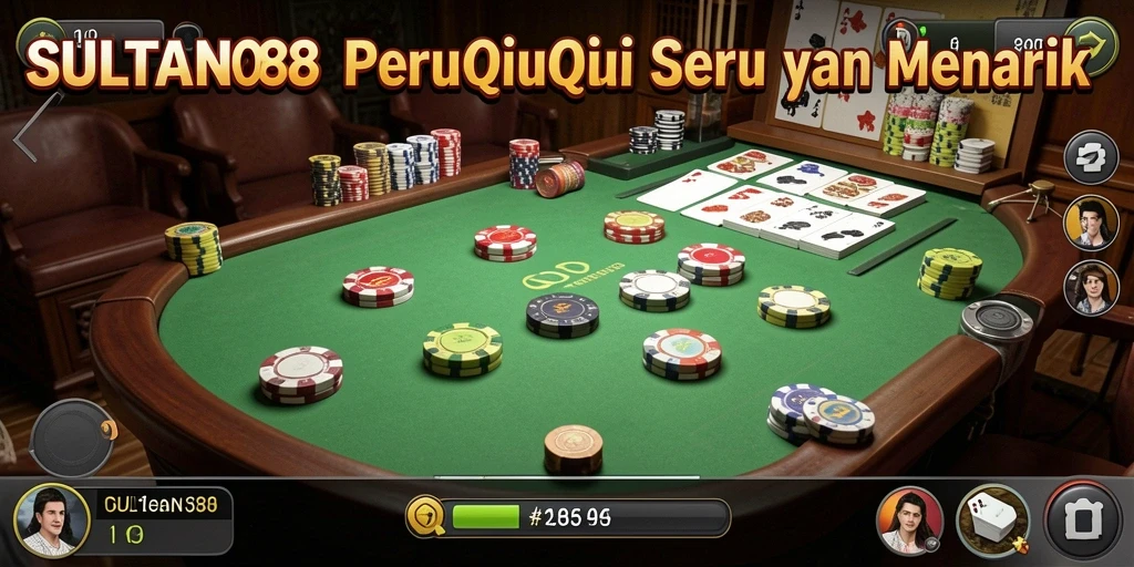 Tampilan gameplay QiuQiu di SULTAN88 yang memukau.