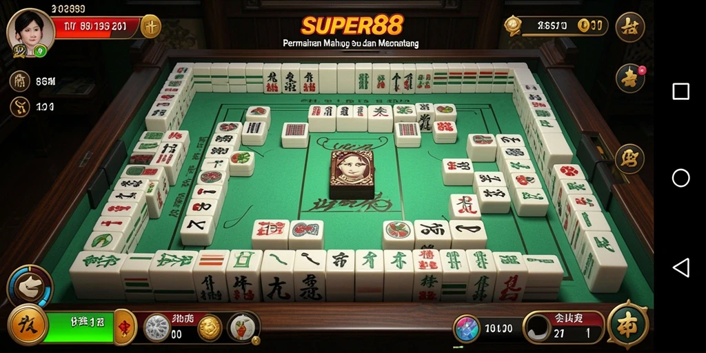 Gameplay Mahjong seru dan penuh tantangan di SUPER88.