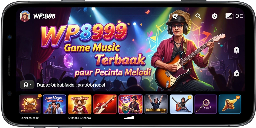 Tampilan gameplay WP888 yang penuh warna dan interaktif.